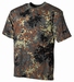 US Camouflage T-shirt Flecktarn Top kwaliteit !