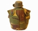 Veldfles Compleet NL Leger camouflage of groen