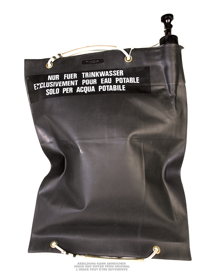 Waterzak, origineel Zwitsers 20 liter oerdegelijk !!!