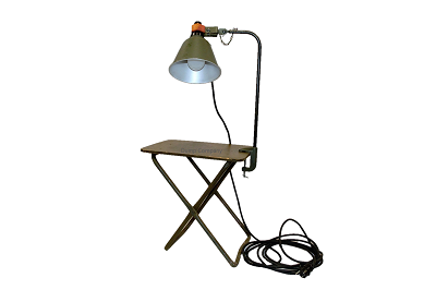 Vintage  Legerlamp origineel item M-1943