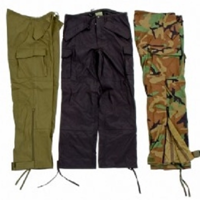 ECWCS pant waterproof in zwart of woodland