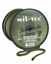 Touw groen 7 mm Rol 50 meter