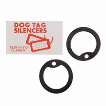 Dog Tag rubber silencers set 2 stuks