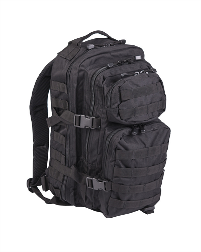 US Assaultpack grabbag Zwart Molle Small 25 L