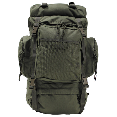 Commando rugzak Olive green of black  55 L