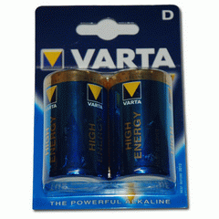 Varta D-cell batterijen