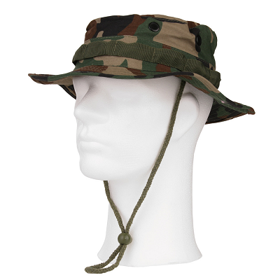 Beschietingen ik wil wazig Bushhat Bush hoed leger Woodland camouflage