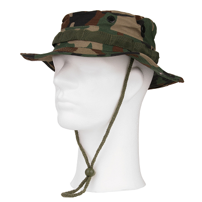 Bushhat Bush hoed leger Woodland camouflage