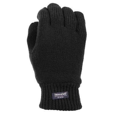 Thinsulate handschoenen black