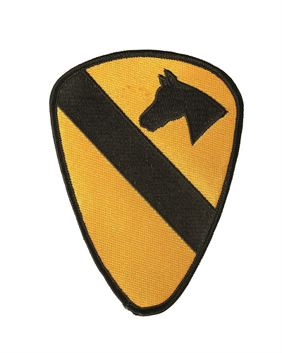 US PATCH ′1ST CAVALRY′