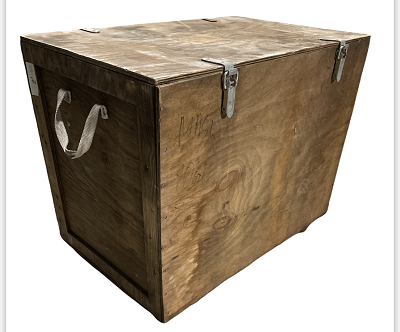 Kist hout Cargo Transport