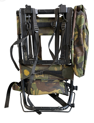 Radio draagsysteem Thales BG 9200 camouflage