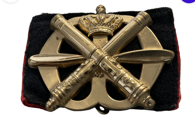 Baret embleem Luchtdoel Artillerie
