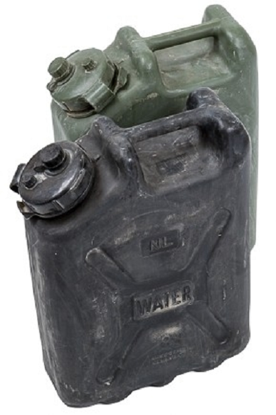 Water Jerrycan 20 liter origineel NL Leger Als nieuw !