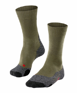 Falke TK2 wool olive, gebruikt defensie