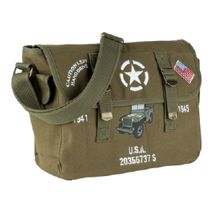 Canvas shoulder bag Willys USA