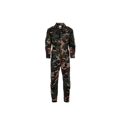 Kinder leger overall  "Top Gun " camouflage woodland