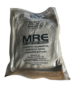 MRE Meal ready to eat individual