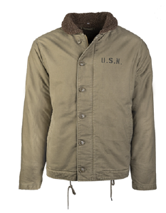 US NAVY DECK JACKET N-1 OLIVE
