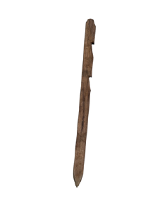 Houten tentharing tbv legertenten gebruikt 61 cm