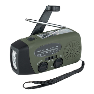 Noodradio, powerbank, solar, zaklamp !
