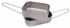 Messtin Mess tin geanodiseerd aluminium