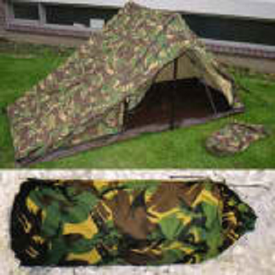 Pup Tent NL Desert camouflage goede staat !