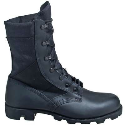 huiswerk maken Persoonlijk Afscheiden Wellco Boots: 8 Inch Jungle Combat Boots Leger kisten Black