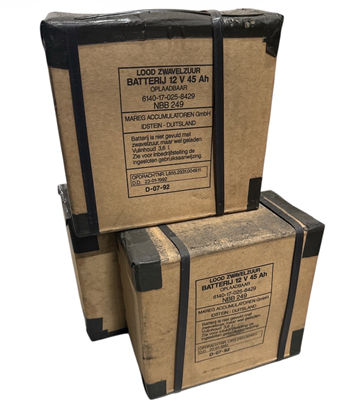 Accu 12 v Defensie Nekaf etc