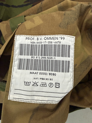 Bermuda NL camouflage korte broek