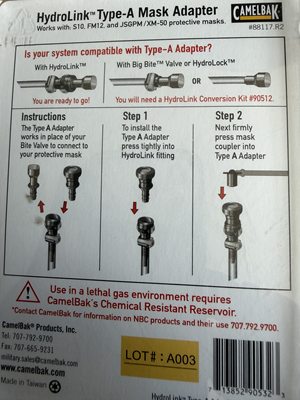 Camelbak TYPE A Protective Mask Adapter