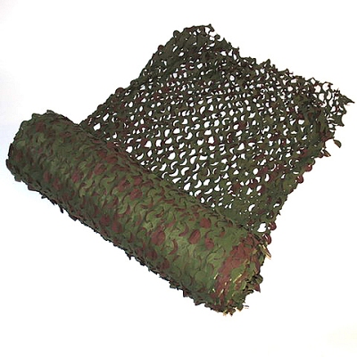 Camouflagenet Woodland per meter vanaf de rol !