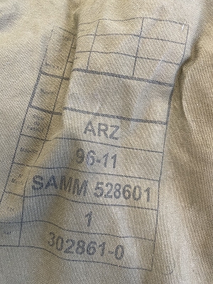 Canvas parachutetas