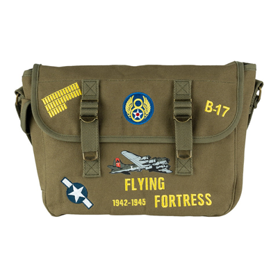 Canvas shoulder bag B-17 Flying Fortress