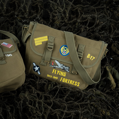 Canvas shoulder bag B-17 Flying Fortress