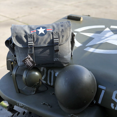Canvas shoulder bag US Air Force