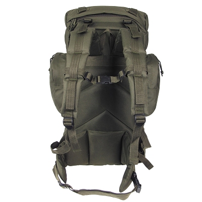 Commando rugzak Olive green of zwart 55 L