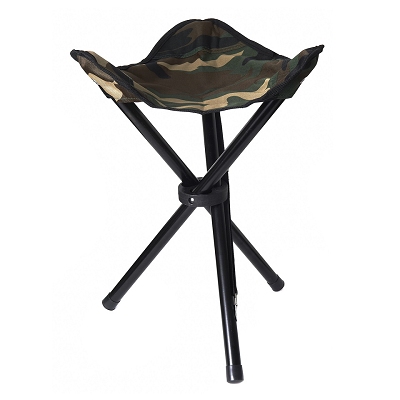 Driepoots krukje inklapbaar camouflage