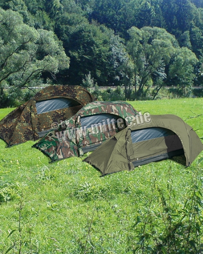 Eenpersoonstent "Recom" Flecktarn camouflage !