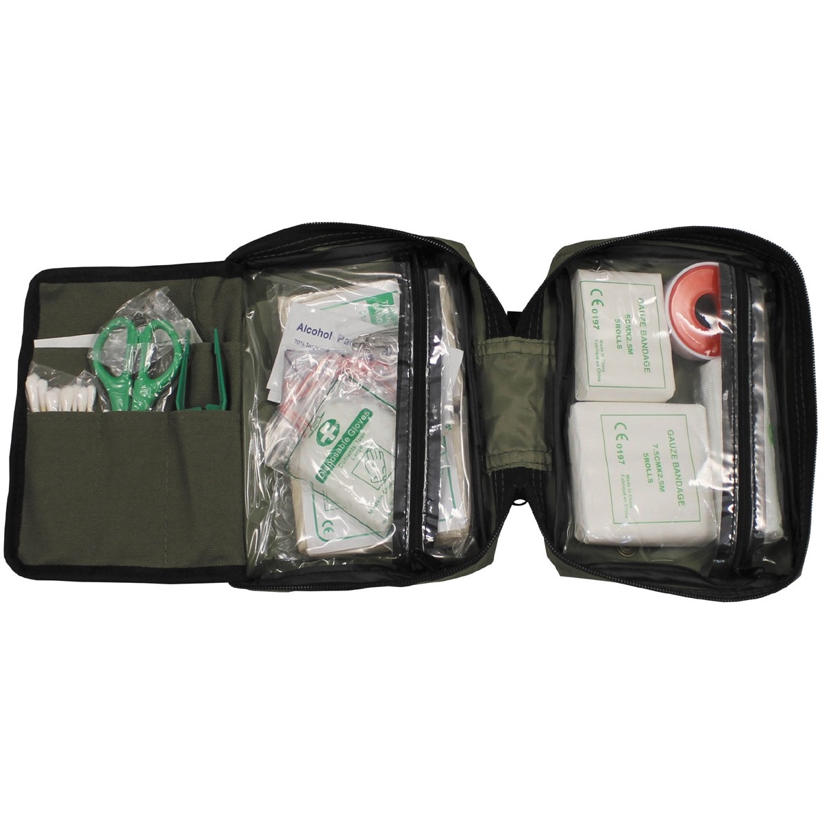 demonstratie Industrieel Staat EHBO reisset First Aid kit backpacker