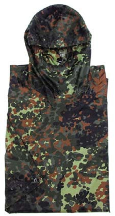 Flecktarn Leger Poncho