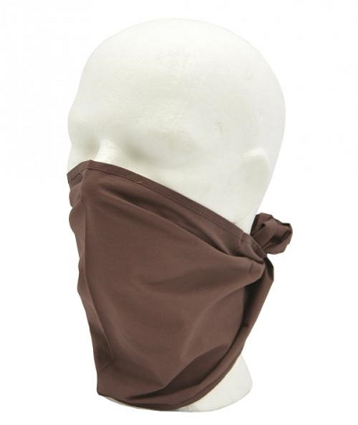Halsdoek bruin KM
