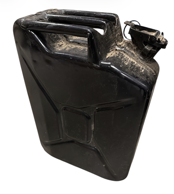 Jerrycan 20 liter Defensie Zwart