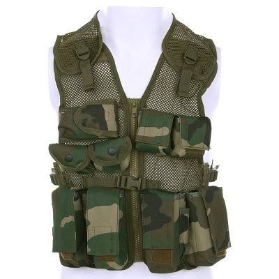 Kinder leger tactical vest camouflage