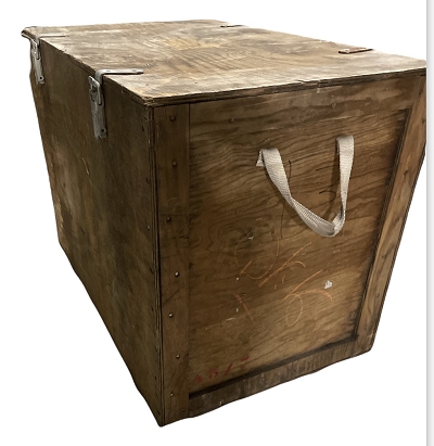 Kist hout Cargo Transport