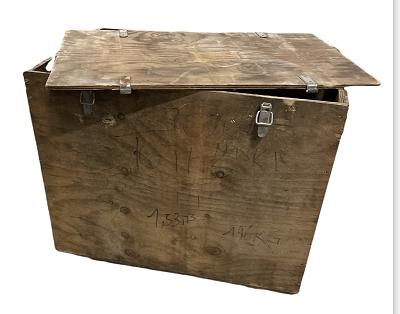 Kist hout Cargo Transport
