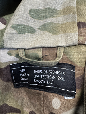 KL en Korps Mariniers Crye Precision Level Peaks Smock