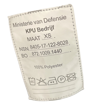 KLU luchtmacht parka NIEUWSTE MODEL Origineel !