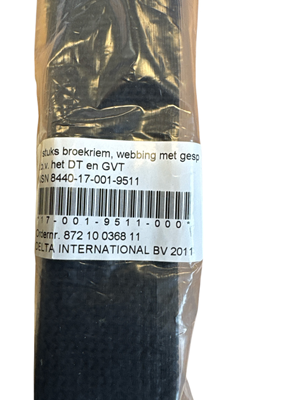 Koppelriem Broekriem webbing NL-Defensie zwart