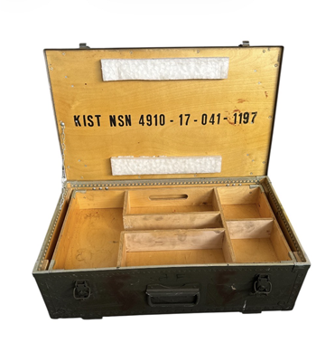 Leger toolbox met inlay